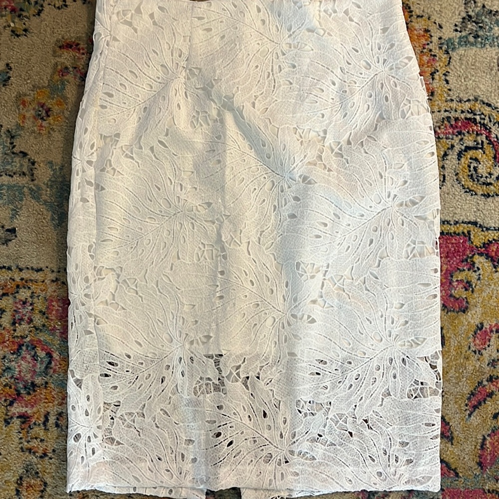 White skirt